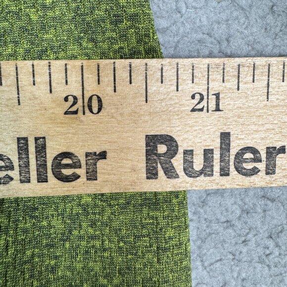 Prana Sweatshirt Mens Size Large Green 1/4 Zip pullover Lightweight Performance - Picture 9 of 11